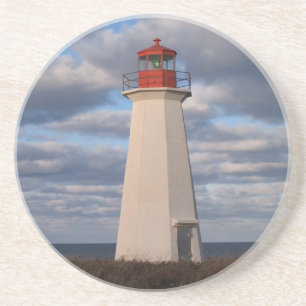Lighthouse Series---PEI Lighthouse Coaster