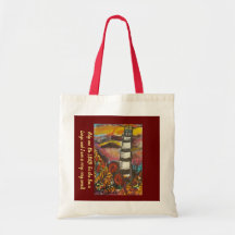 Lighthouse Shopper Tote