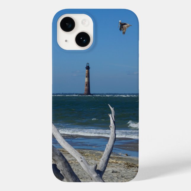 Lighthouse Sightseeing iPhone Case (Back)