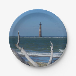 Lighthouse Sightseeing Paper Plate