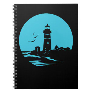 Lighthouse Silhouette Notebook