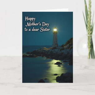Lighthouse Sisters Mothers Day Card