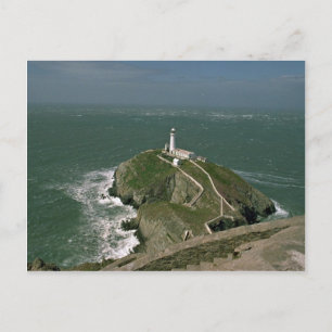 Lighthouse, South Stack, Anglessy, northern Wales Postcard