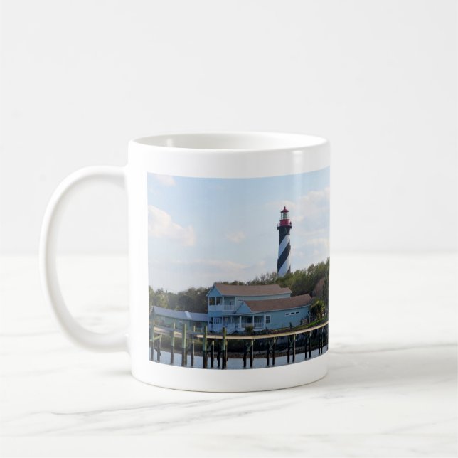 Lighthouse St. Augustine Coffee Mug (Left)