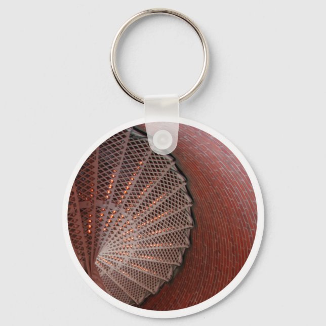Lighthouse Stairs Key Ring (Front)