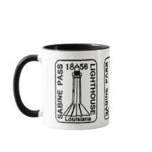 Lighthouse Stamped Mug