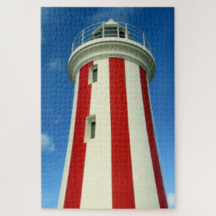 lighthouse stripe jigsaw puzzle