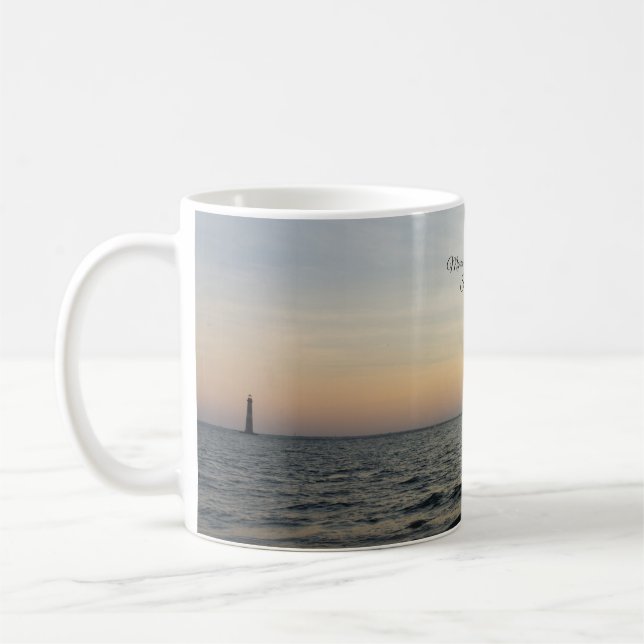 Lighthouse Sunrise Coffee Mug (Left)