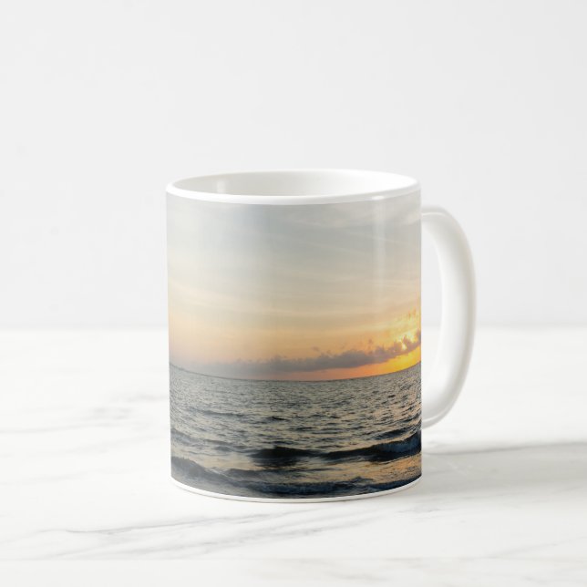 Lighthouse Sunrise Coffee Mug (Front Right)