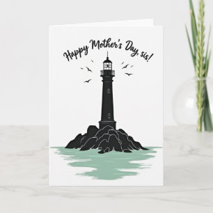 Lighthouse Sweet Mothers Day Card