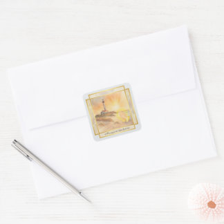 Lighthouse Sympathy Matching Envelope Seals