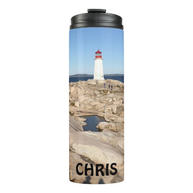 Lighthouse Thermal Tumbler (Front)