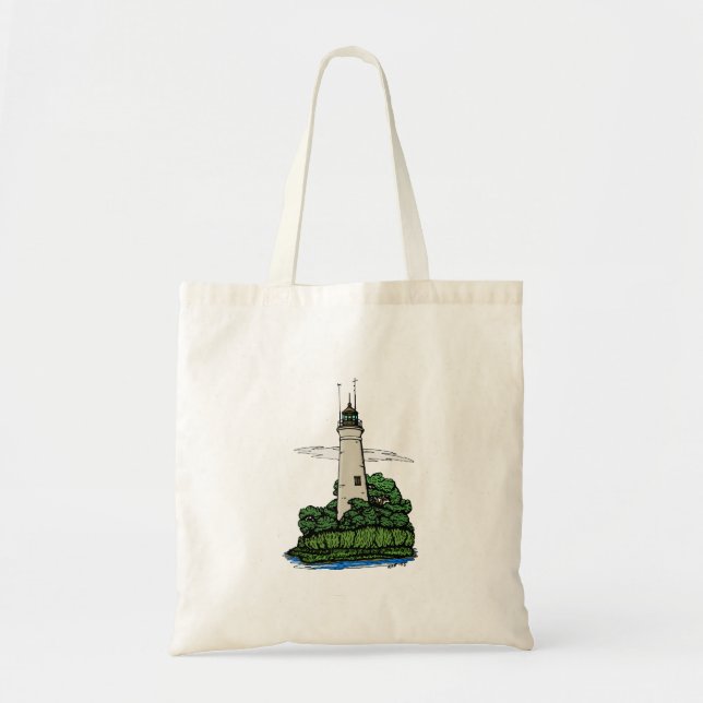 Lighthouse Tote Bag (Front)
