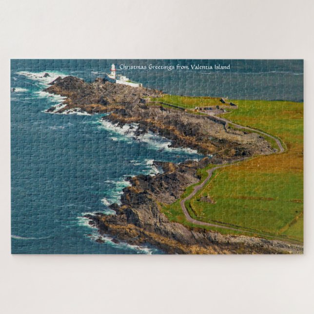 Lighthouse Valentia Island Kerry. Jigsaw Puzzle (Horizontal)