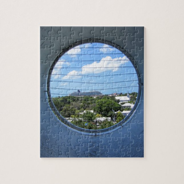 Lighthouse view of Mallory Square Jigsaw Puzzle (Vertical)