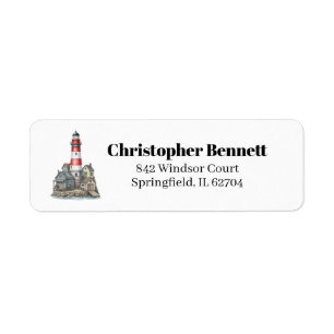 Lighthouse Village Return Label Return Address Label