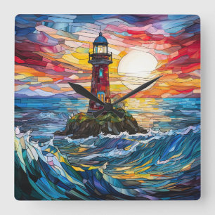 Lighthouse Wall Clock