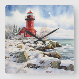 Lighthouse Wall Clock