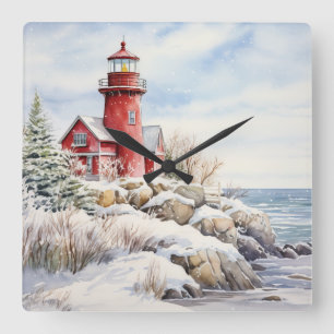 Lighthouse Wall Clock