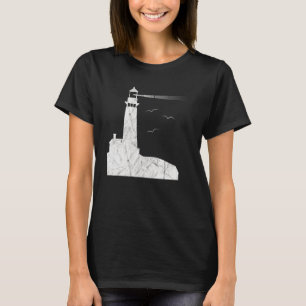 Lighthouse Watchtower Beacon Leading Light Lightho T-Shirt