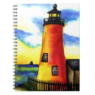 lighthouse  Watercolor notebook journal