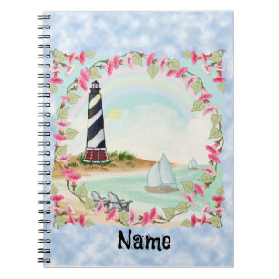 Lighthouse Wedding notebook