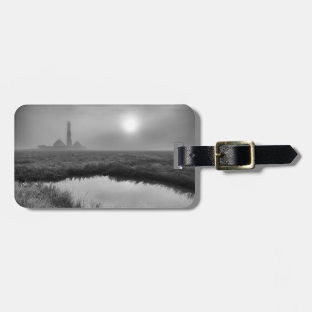 Lighthouse Westerhever Luggage Tag (Front Horizontal)