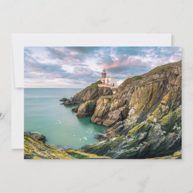Lighthouses | Baily Lighthouse Dublin, Ireland Thank You Card (Front)