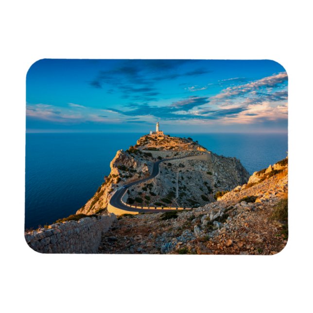 Lighthouses | Balearic Islands, Spain Magnet (Horizontal)