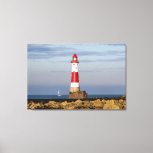Lighthouses Beachy Head Lighthouse England Canvas Print
