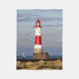 Lighthouses   Beachy Head Lighthouse England Fleece Blanket