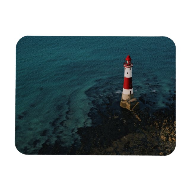 Lighthouses | Beachy Head Lighthouse England Magnet (Horizontal)