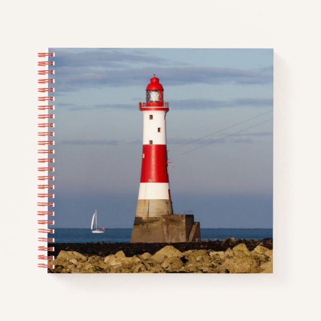 Lighthouses | Beachy Head Lighthouse England Notebook (Front)