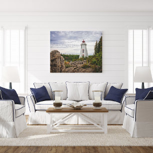 Lighthouses Big Tub Harbour Tobermory Ontario Canvas Print