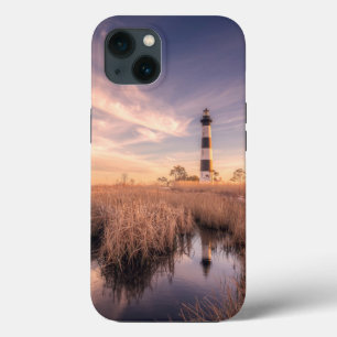 Lighthouses   Bodie Island Outerbanks NC iPhone 13 Case