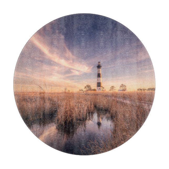 Lighthouses | Bodie Island Outerbanks NC Cutting Board (Front)