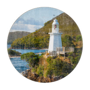 Lighthouses Bonnet Island Lighthouse Cutting Board