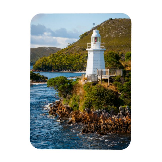 Lighthouses | Bonnet Island Lighthouse Magnet (Vertical)