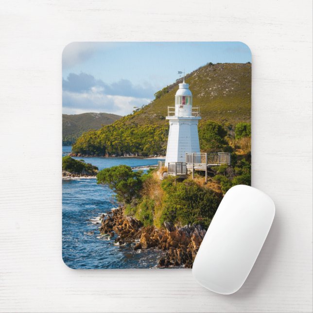 Lighthouses | Bonnet Island Lighthouse Mouse Pad (With Mouse)