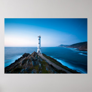 Lighthouses Cabo Home Lighthouse Cangas Spain Poster