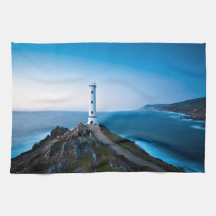 Lighthouses Cabo Home Lighthouse Cangas Spain Tea Towel