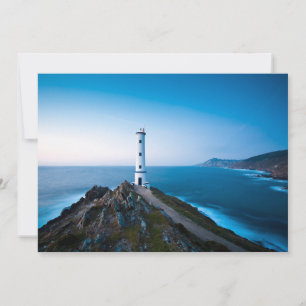 Lighthouses   Cabo Home Lighthouse Cangas Spain Thank You Card