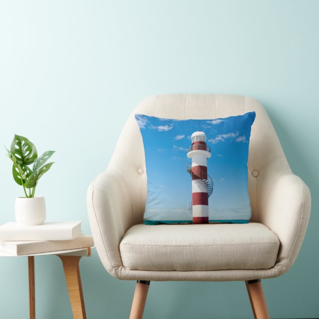 Lighthouses | Cancun Quintana Roo Mexico Cushion (Chair)