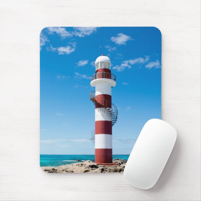 Lighthouses | Cancun Quintana Roo Mexico Mouse Pad (With Mouse)