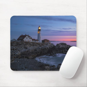 Lighthouses   Cape Elizabeth Maine Lighthouse Mouse Pad