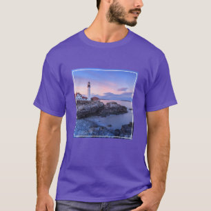 Lighthouses   Cape Elizabeth, Maine T-Shirt