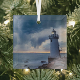 Lighthouses Cape Irago Lighthouse Glass Tree Decoration