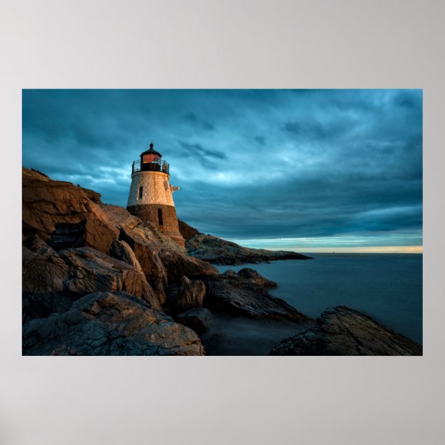 Lighthouses | Castle Hill Lighthouse Poster (Front)