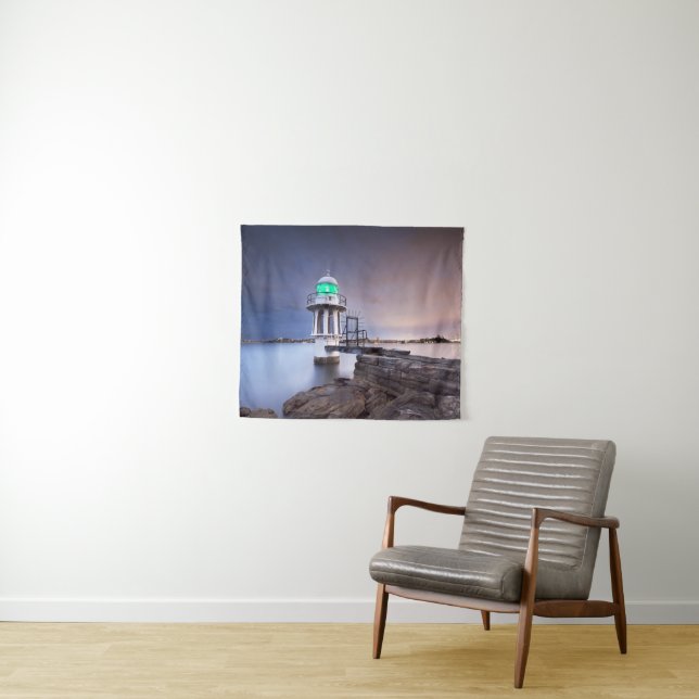 Lighthouses | Cremorne Point Lighthouse Australia Tapestry (In Situ (Horizontal))