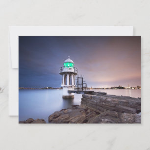 Lighthouses   Cremorne Point Lighthouse Australia Thank You Card